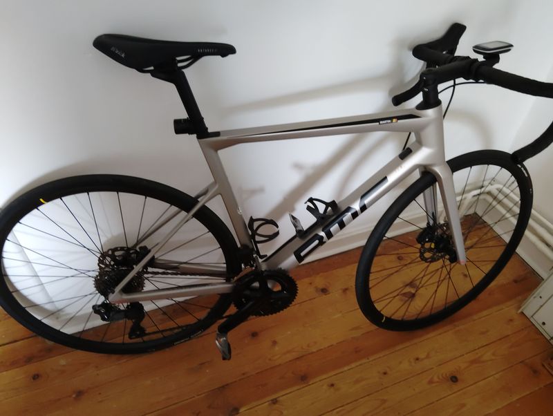Used BMC Teammachine SLR FIVE 2023 2023 Road & Gravel, Light Gray — image 1 of 4