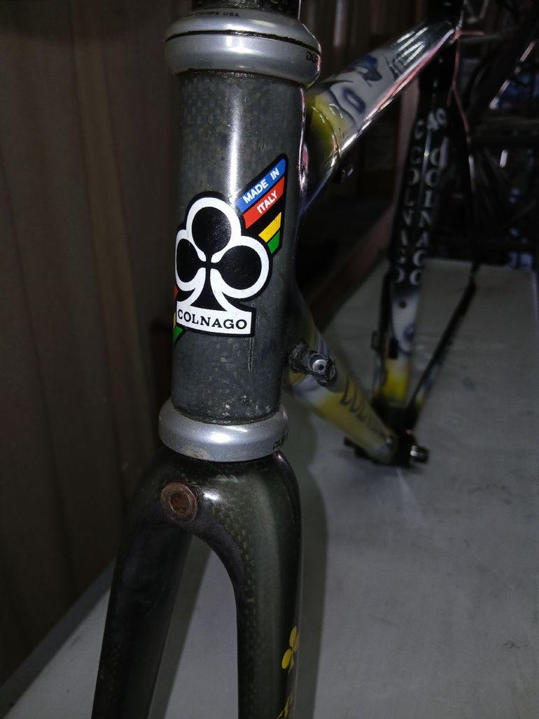Used Colnago C40 Frameset 2001 Road & Gravel, White — image 9 of 12