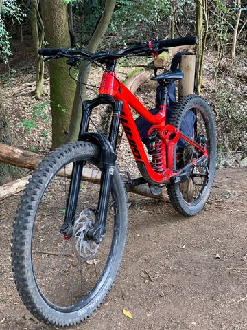 Giant Reign SX 2 2019 2019 Mountainbike usato, Rosso — immagine 5 di 6