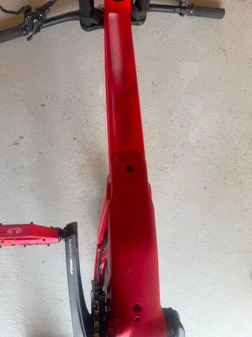 Used YT Industries Tues CF Pro 2018 Frameset 2018 Mountainbike, Red, 27.5 — image 10 of 12