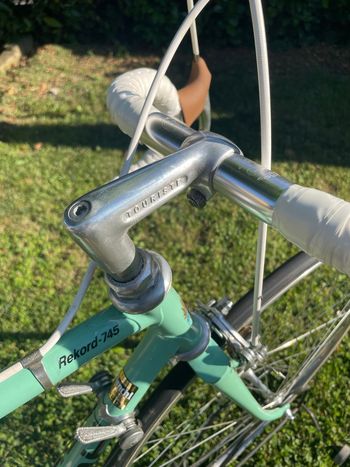 Gebrauchtes Bianchi Custom Campagnolo Record 1975 Road & Gravel, Blau — Bild 8 von 8