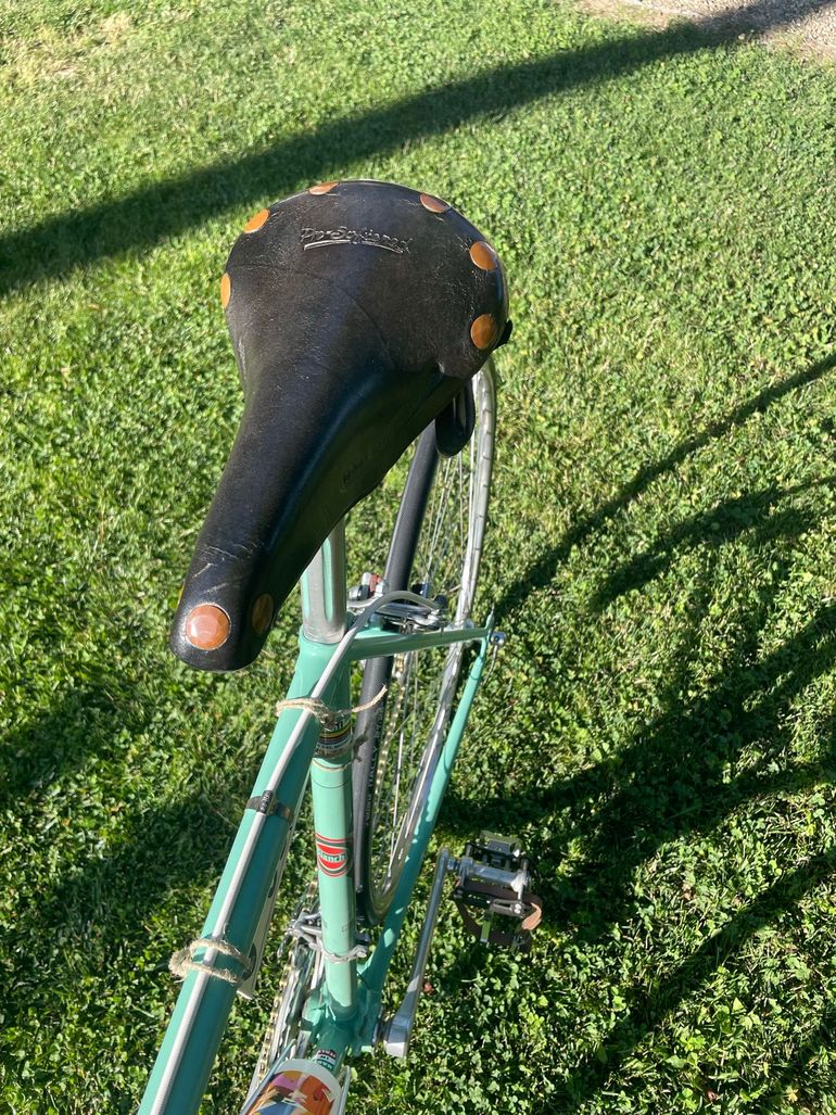 Gebrauchtes Bianchi Custom Campagnolo Record 1975 Road & Gravel, Blau — Bild 2 von 8