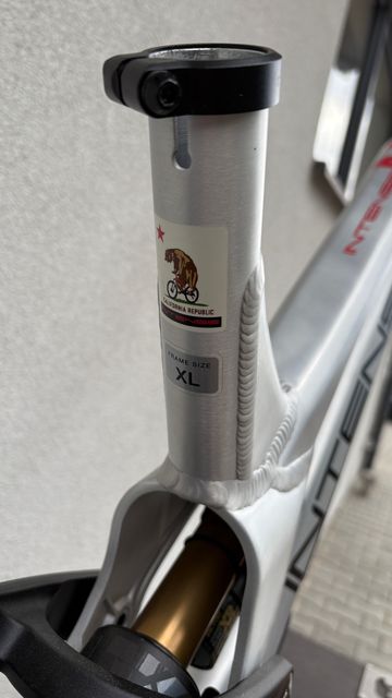 Použité Intense M1 Performance 279 Mullet RAW Frameset Frameset 2024 Mountainbike — obrázek 9 z 10