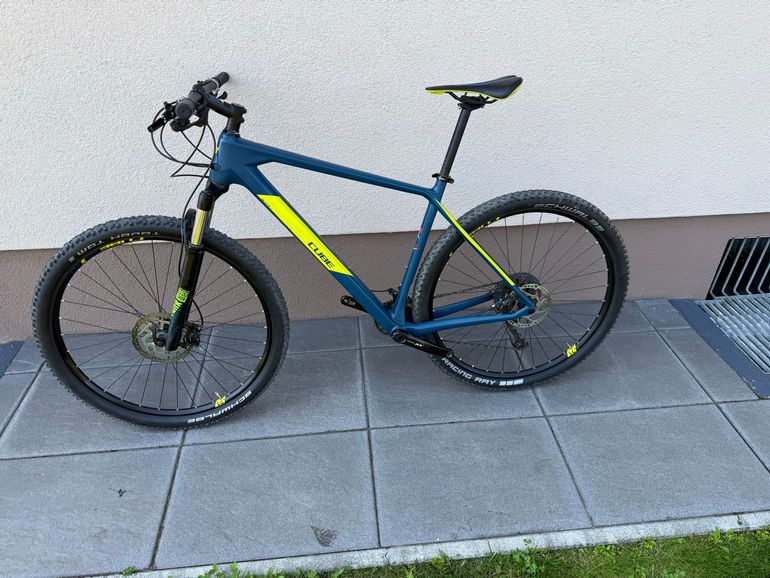 CUBE REACTION C:62 2019 2019 Mountainbike usato, Blu — immagine 10 di 12