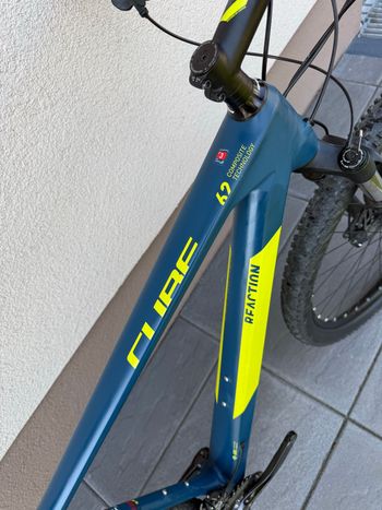 CUBE REACTION C:62 2019 2019 Mountainbike usato, Blu — immagine 6 di 12
