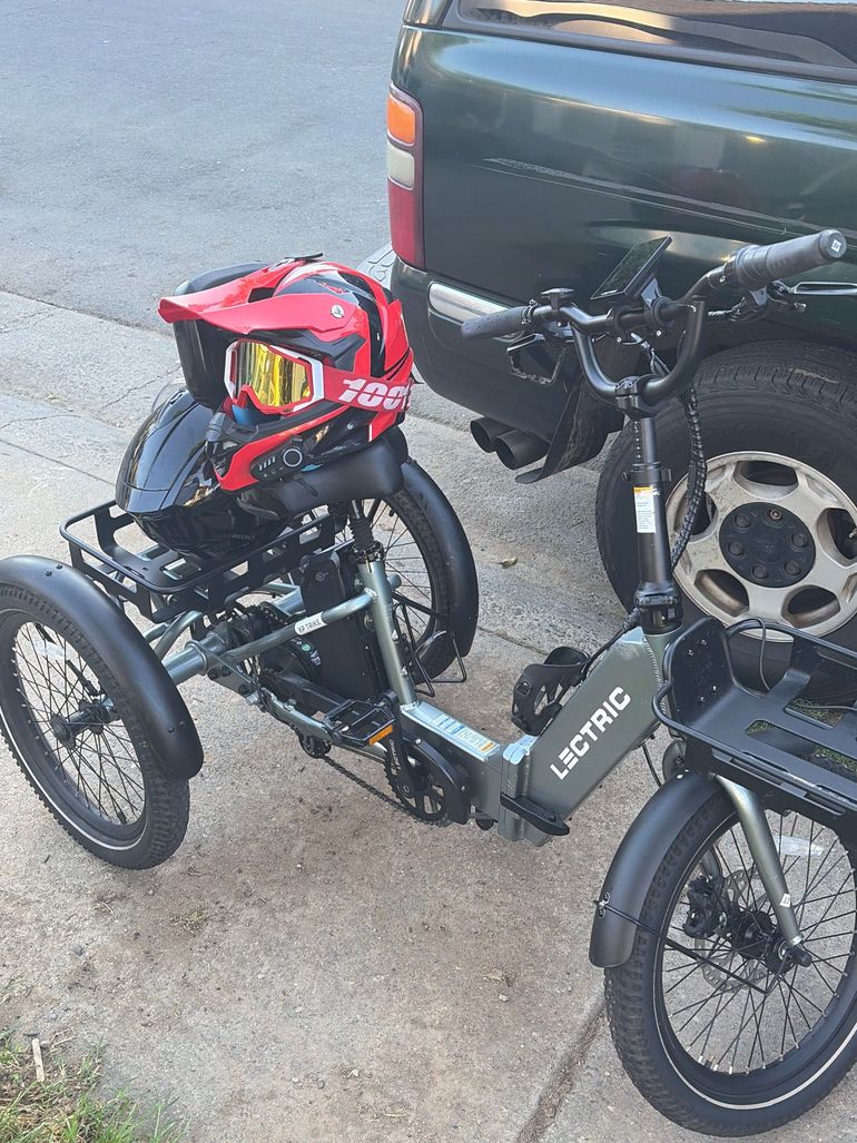 Used Lectric eBikes Custom 2024 Urban, Light Gray — image 4 of 5