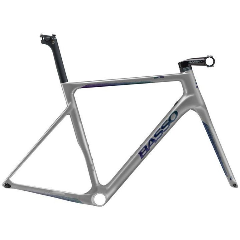 Gebrauchtes Basso Astra Frameset 2022 Road & Gravel, Hellgrau — Bild 3 von 3