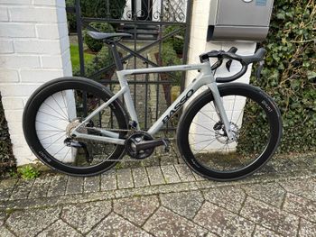 Gebrauchtes Basso Astra Frameset 2022 Road & Gravel, Hellgrau — Bild 2 von 3