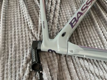 Used Basso Astra Frameset 2022 Road & Gravel, Light Gray — image 8 of 10