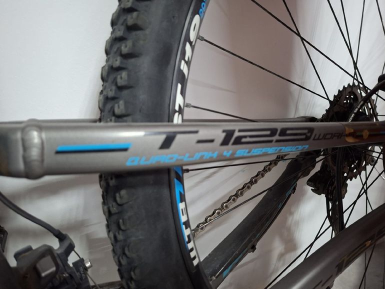 Gebrauchtes Whyte Custom Shimano Deore XT 2018 Mountainbike, Hellgrau — Bild 2 von 5