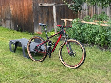 Used Bergamont Contrail Pro 2020 2020 Mountainbike, Red, 29 — image 8 of 9