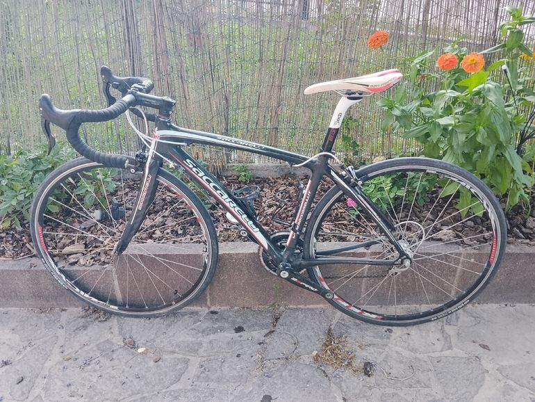 Gebrauchtes Saccarelli Custom Campagnolo Chorus 2018 Road & Gravel, Schwarz — Bild 2 von 9