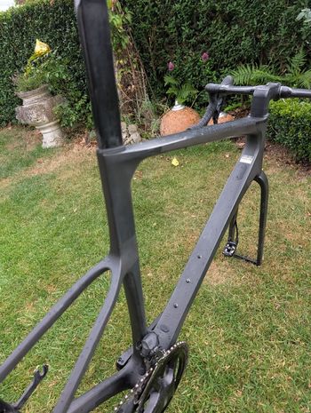 Cannondale SuperSix EVO Frameset 2024 2024 Road & Gravel usato, Nero — immagine 9 di 10