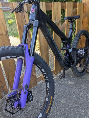 Used Propain SPINDRIFT 4 CF Performance 2024 2024 Mountainbike, Black, 27.5 — image 5 of 11