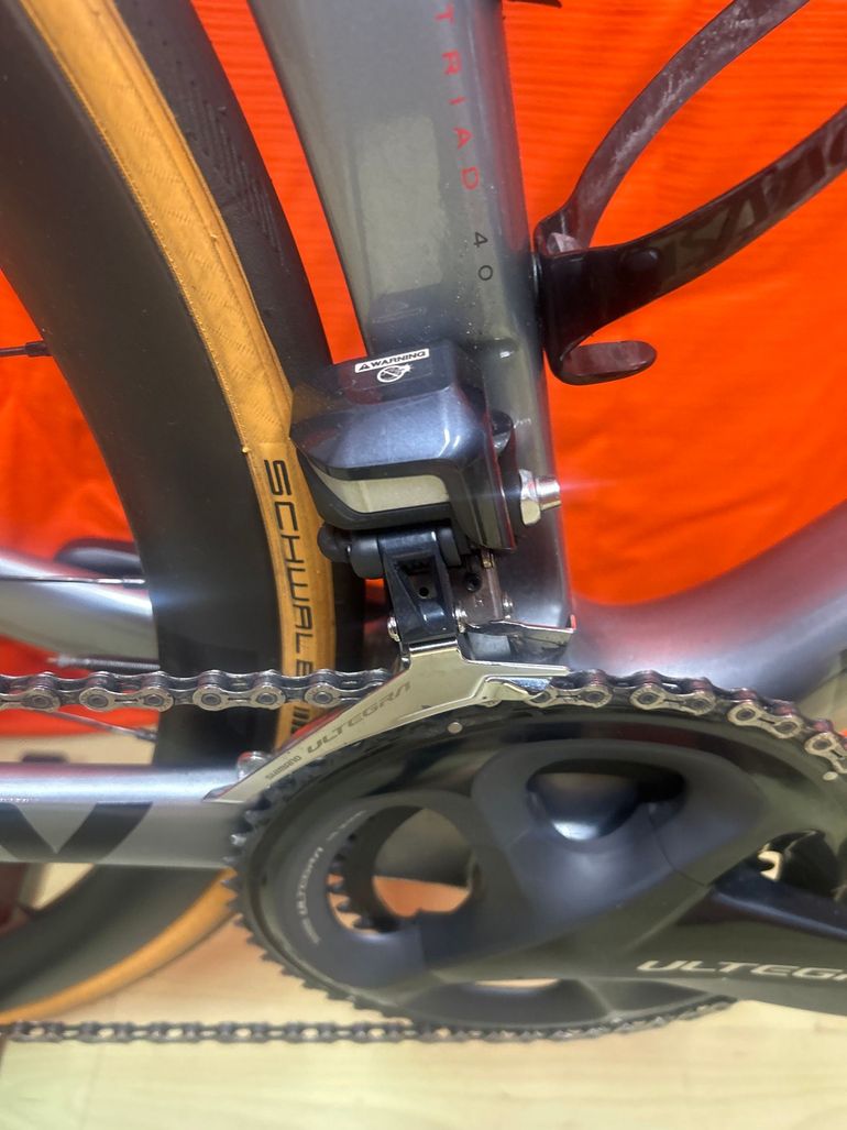 Isaac Meson Shimano Ultegra Di2 2022 Road & Gravel usato, Grigio chiaro — immagine 5 di 9