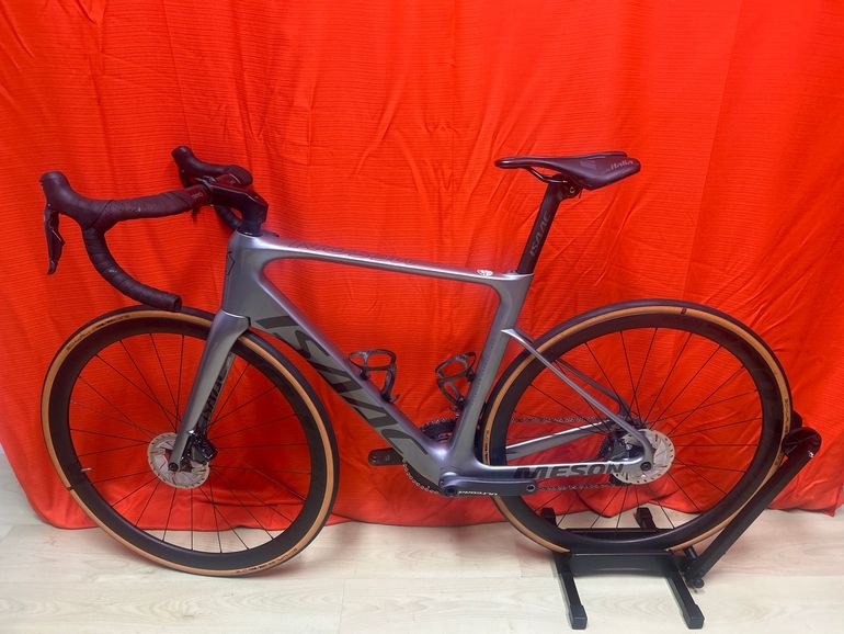 Isaac Meson Shimano Ultegra Di2 2022 Road & Gravel usato, Grigio chiaro — immagine 9 di 9