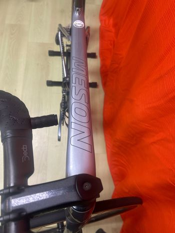 Isaac Meson Shimano Ultegra Di2 2022 Road & Gravel usato, Grigio chiaro — immagine 8 di 9