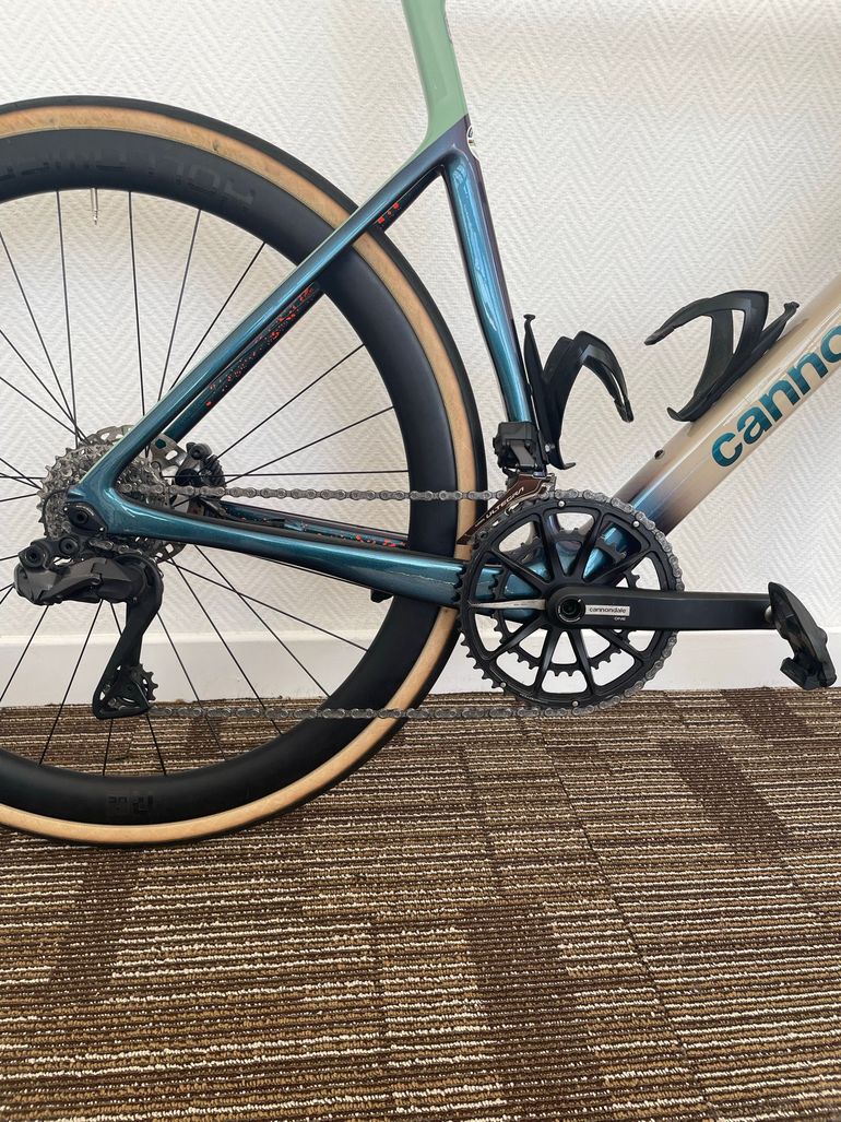 Cannondale SuperSix EVO Frameset 2024 Road & Gravel usato, Grigio chiaro — immagine 5 di 8
