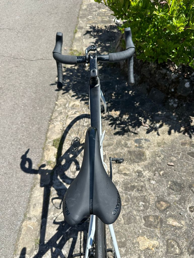 Used Stevens Arcalis SRAM Rival eTap AXS 2024 Road & Gravel, White — image 8 of 12
