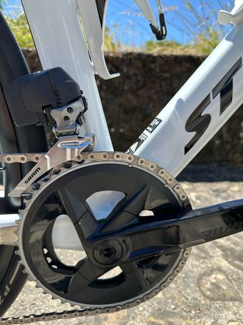 Used Stevens Arcalis SRAM Rival eTap AXS 2024 Road & Gravel, White — image 3 of 12
