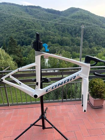 Conor VOLCANO AERO Frameset 2026 Road & Gravel usato, Bianco — immagine 2 di 12