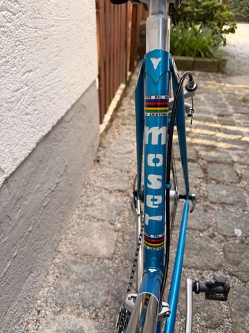 Used Francesco Moser Custom Campagnolo Veloce 1978 Road & Gravel, Blue — image 6 of 25