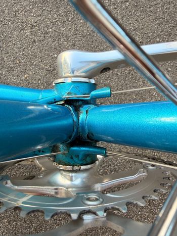 Gebrauchtes Francesco Moser Custom Campagnolo Veloce 1978 Road & Gravel, Blau — Bild 24 von 25