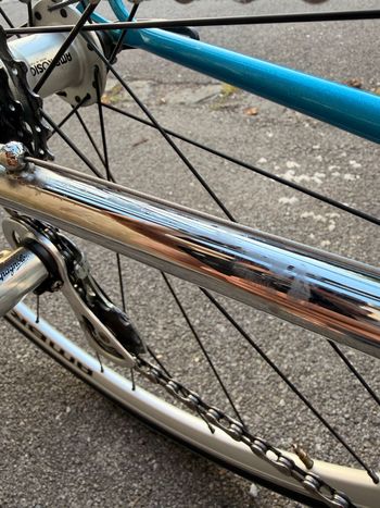 Gebrauchtes Francesco Moser Custom Campagnolo Veloce 1978 Road & Gravel, Blau — Bild 25 von 25