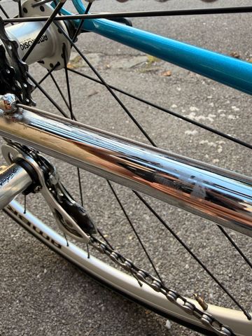 Used Francesco Moser Custom Campagnolo Veloce 1978 Road & Gravel, Blue — image 25 of 25