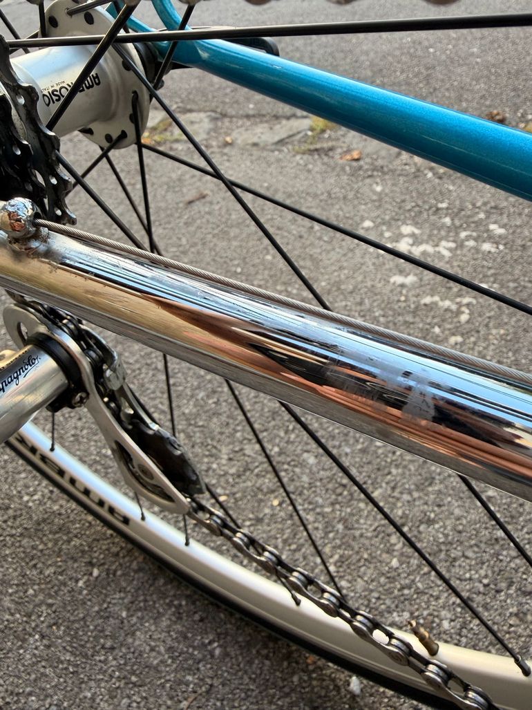 Gebrauchtes Francesco Moser Custom Campagnolo Veloce 1978 Road & Gravel, Blau — Bild 25 von 25