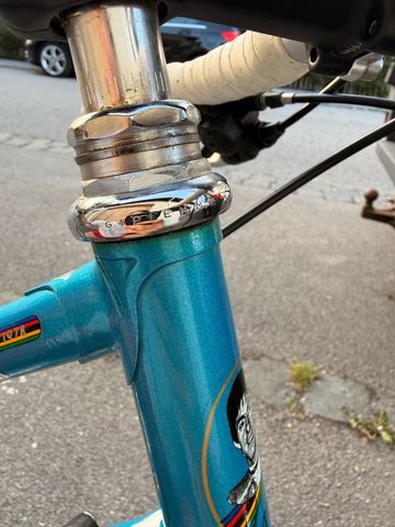 Used Francesco Moser Custom Campagnolo Veloce 1978 Road & Gravel, Blue — image 23 of 25