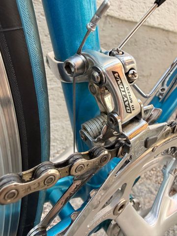 Used Francesco Moser Custom Campagnolo Veloce 1978 Road & Gravel, Blue — image 15 of 25