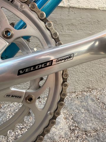 Used Francesco Moser Custom Campagnolo Veloce 1978 Road & Gravel, Blue — image 16 of 25