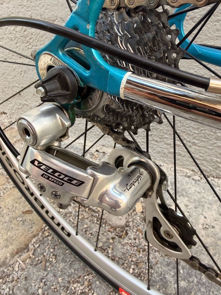 Gebrauchtes Francesco Moser Custom Campagnolo Veloce 1978 Road & Gravel, Blau — Bild 3 von 25