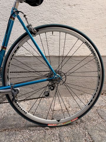 Used Francesco Moser Custom Campagnolo Veloce 1978 Road & Gravel, Blue — image 5 of 25