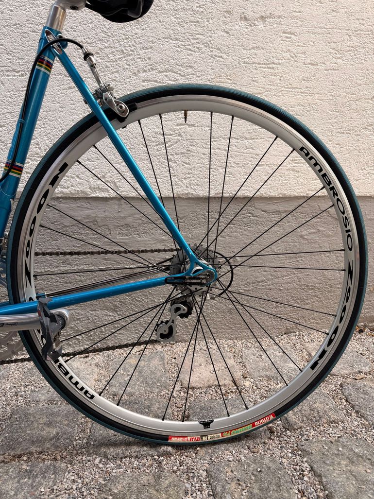 Gebrauchtes Francesco Moser Custom Campagnolo Veloce 1978 Road & Gravel, Blau — Bild 5 von 25