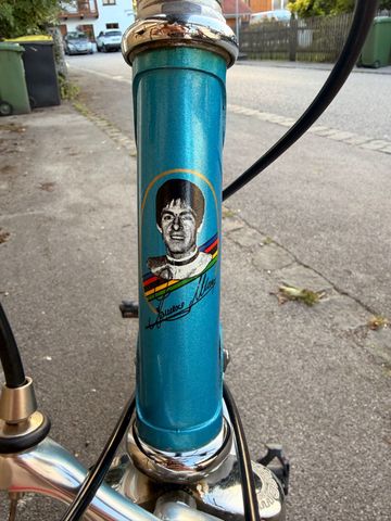 Used Francesco Moser Custom Campagnolo Veloce 1978 Road & Gravel, Blue — image 22 of 25