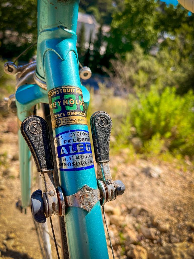 Used Peugeot Velo Simplex Vintage 1980 Road & Gravel, Blue — image 4 of 7