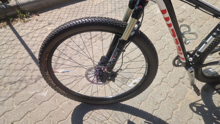 Gebrauchtes Accent Peak29 2018 Mountainbike, Weiß — Bild 6 von 6