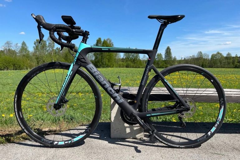 Bianchi Aria 105 2021 2021 Road & Gravel usato, Grigio chiaro — immagine 2 di 5