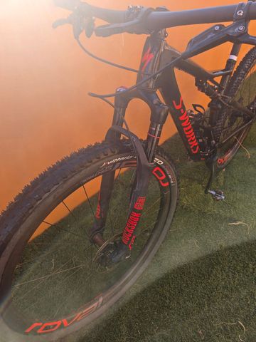 Used Specialized S Works Custom SRAM XX1 Eagle AXS 2020 Mountainbike, Black — image 4 of 7