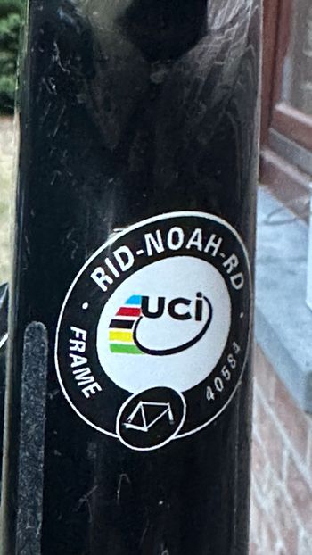 Używany Ridley Noah POTENZA 2017 Frameset 2017 Road & Gravel — zdjęcie 7 z 7