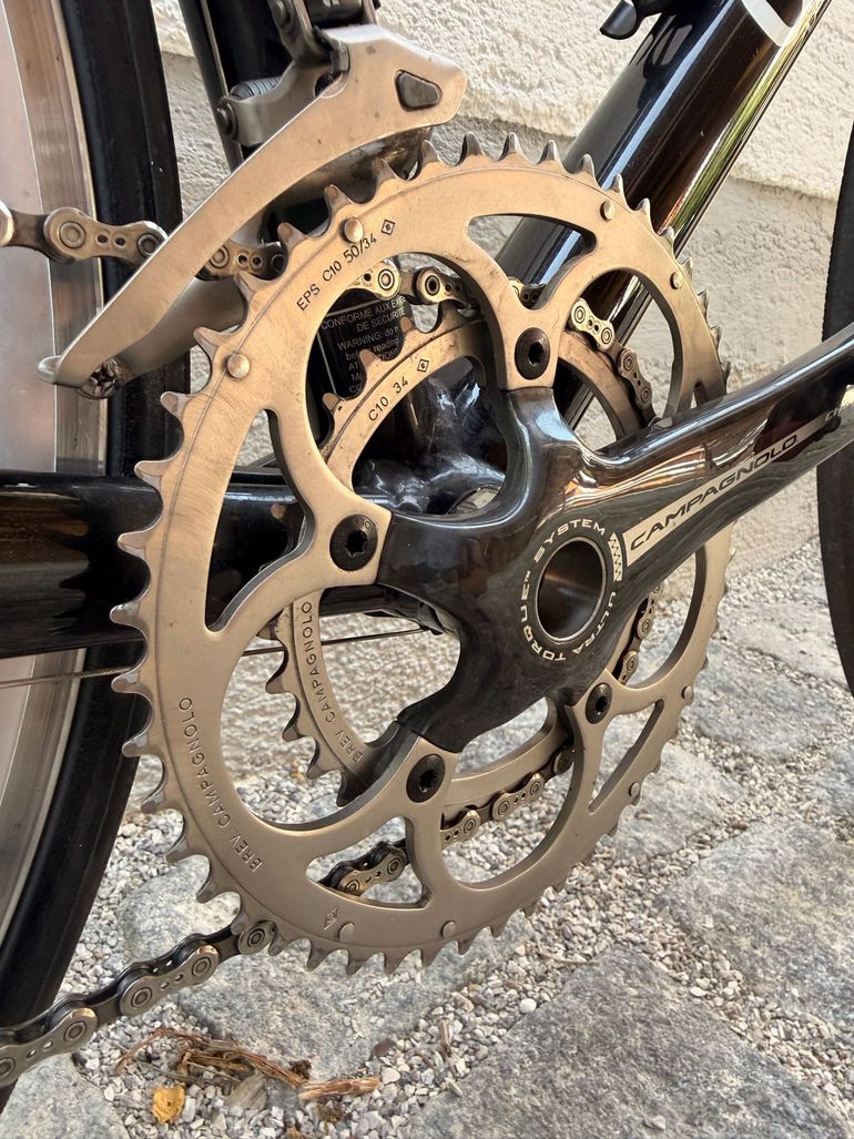 Used Colnago Custom Campagnolo Centaur 2006 Road & Gravel, Black — image 11 of 18