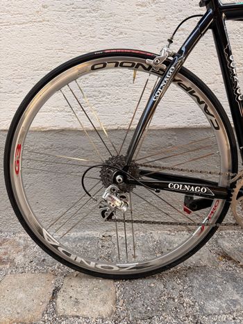 Colnago Custom Campagnolo Centaur 2006 Road & Gravel usato, Nero — immagine 3 di 3