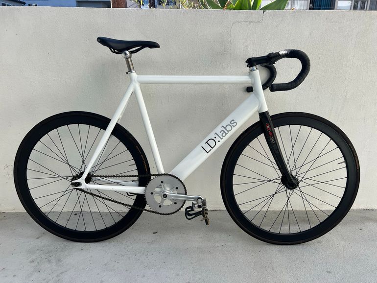 Used LD:Labs Custom Single Speed / Fixed Gear 2012 Road & Gravel, White — image 2 of 9
