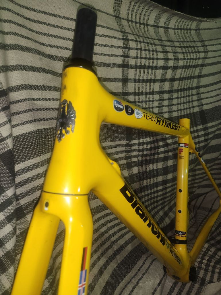 Bianchi Custom Frameset 2015 Road & Gravel de segunda mano, Naranja — imagen 3 de 8
