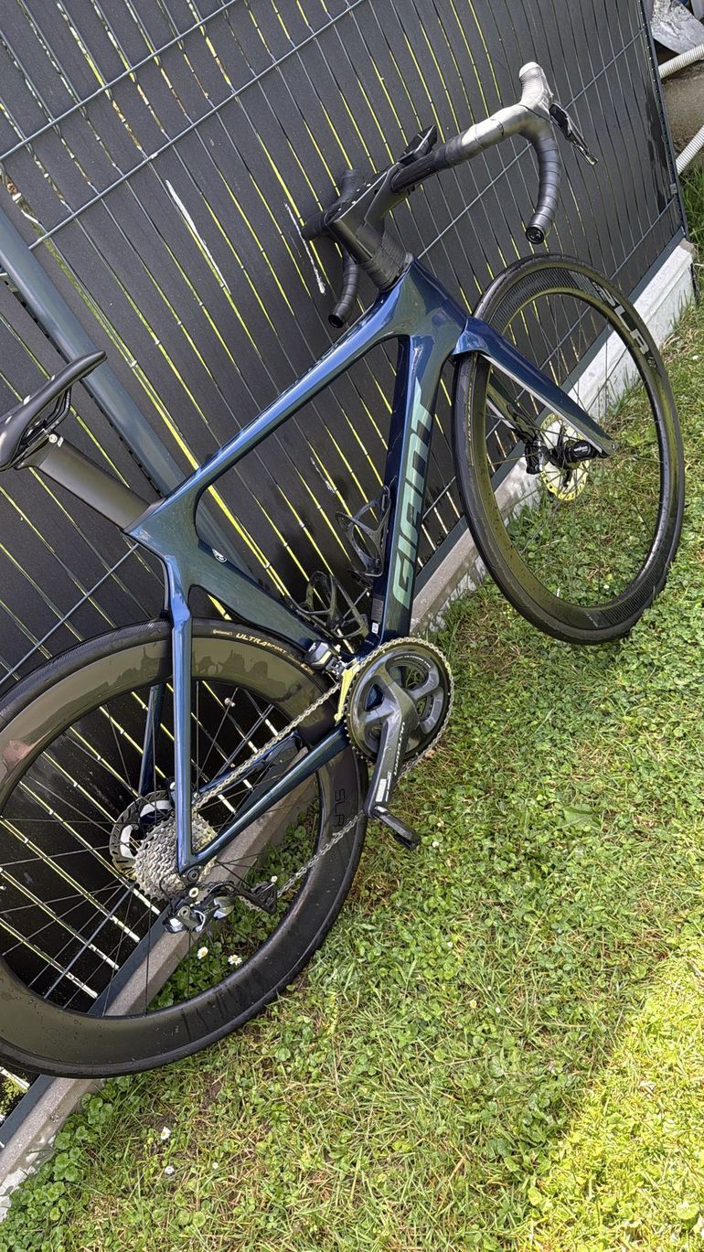 Giant Custom Shimano Ultegra Di2 2021 Road & Gravel de segunda mano, Azul — imagen 5 de 5