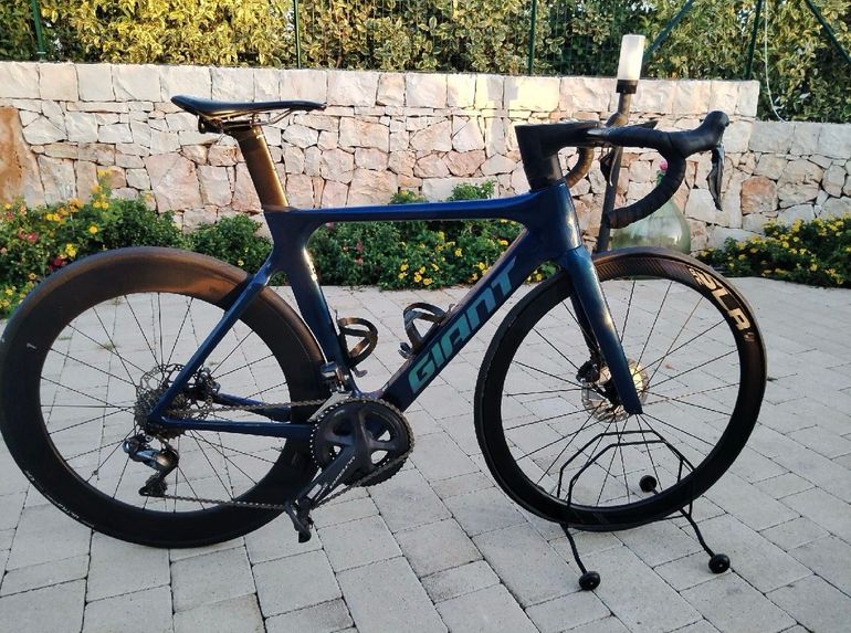 Giant Custom Shimano Ultegra Di2 2021 Road & Gravel de segunda mano, Azul — imagen 4 de 5