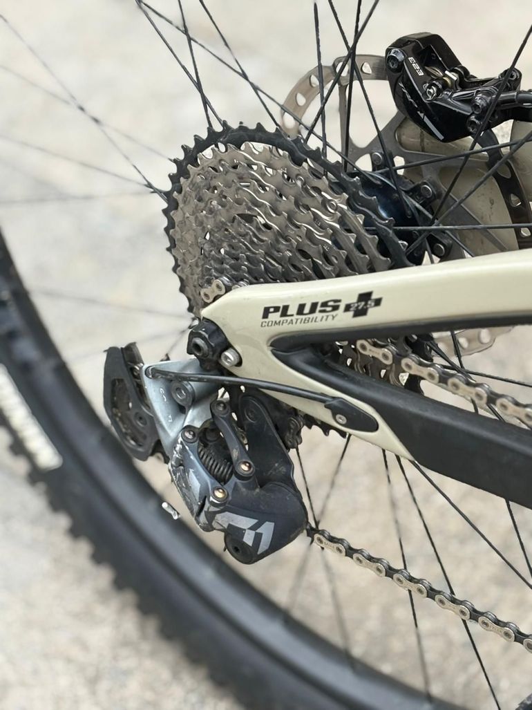 Gebrauchtes Pivot Firebird 29 Pro X01 2019 2019 Mountainbike, Hellgrau, 29 — Bild 8 von 8