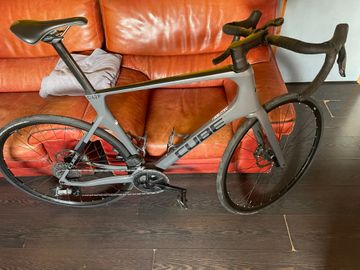 Used CUBE AGREE C:62, PRO 2022 2022 Road & Gravel, Light Gray — image 1 of 3